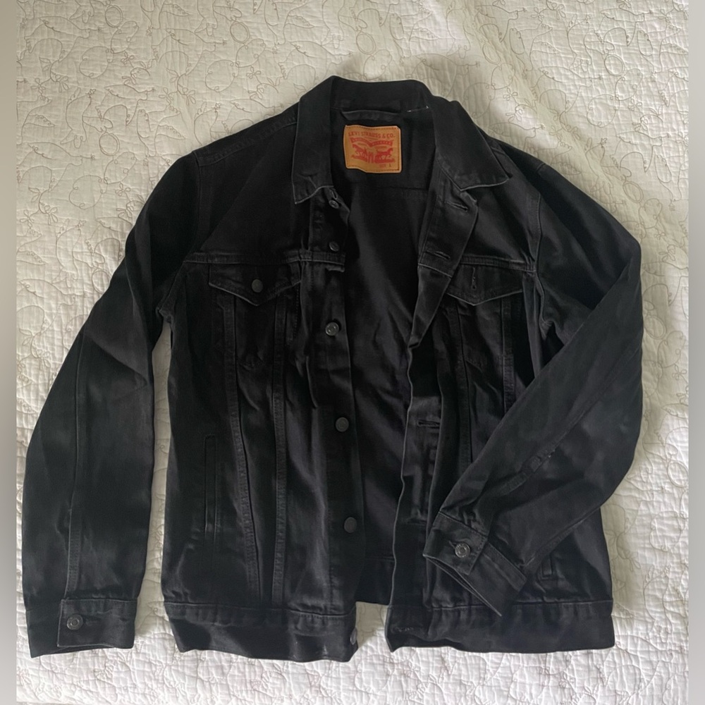 Levi Black Jean Jacket